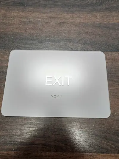 ADA-Braille Signs Photo